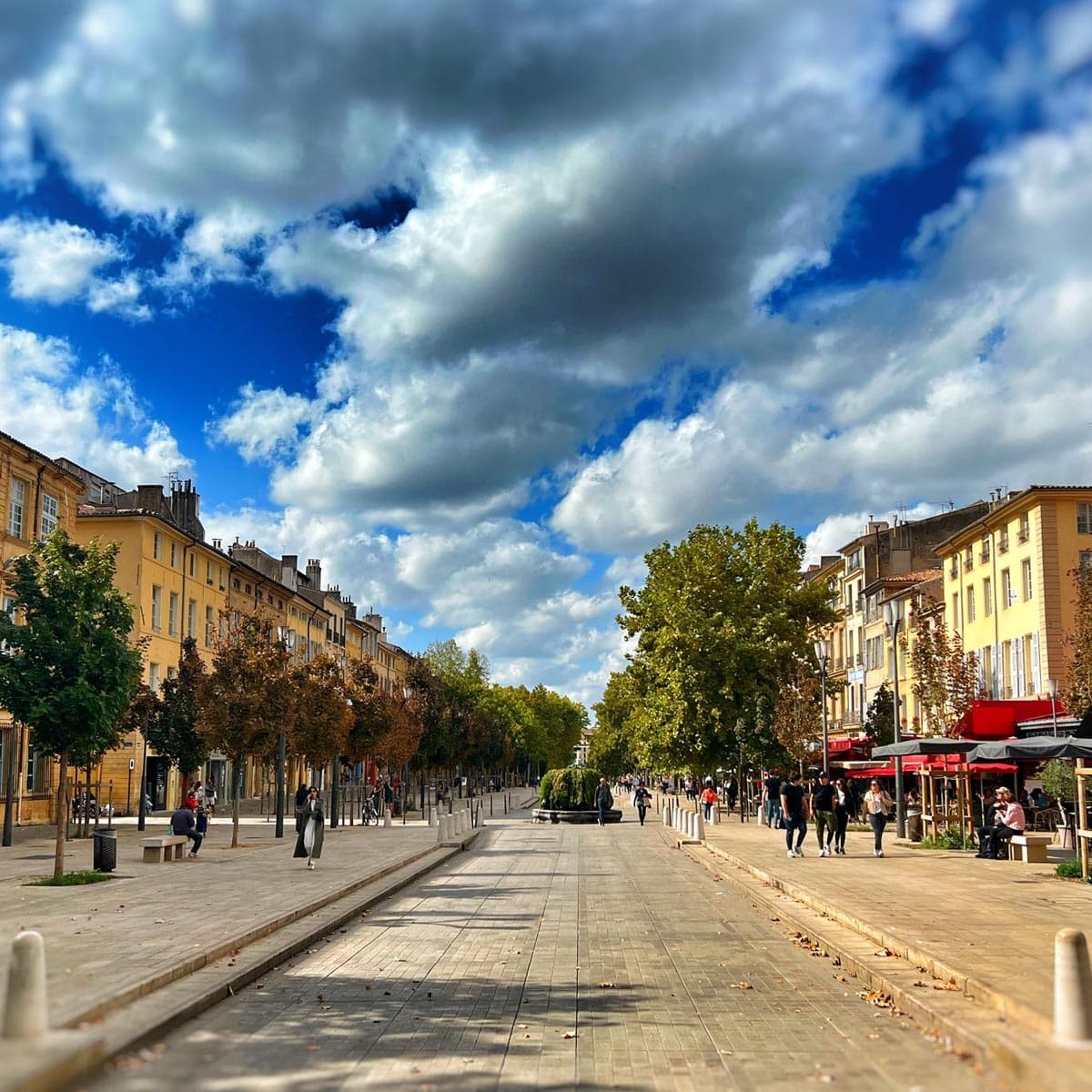 Cours Mirabeau d'Aix-en-Provence