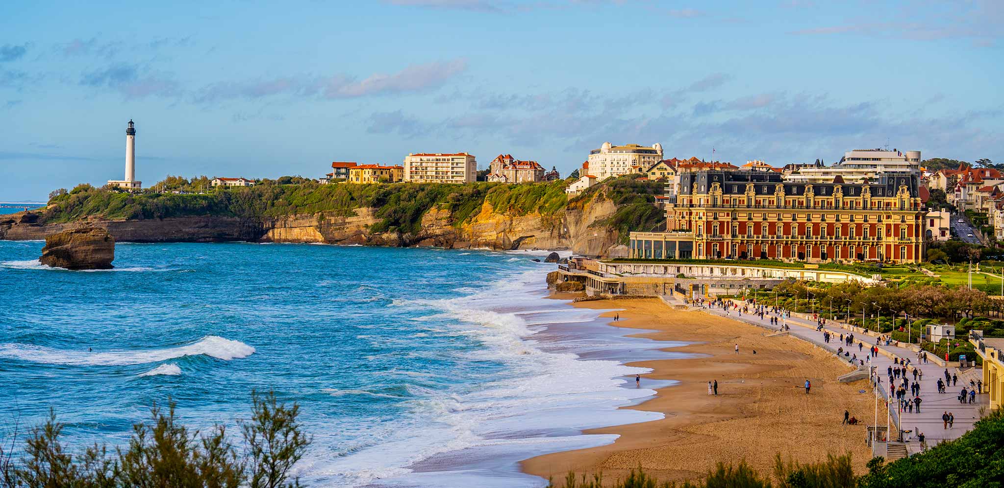 Surf sur la Côte des Basques